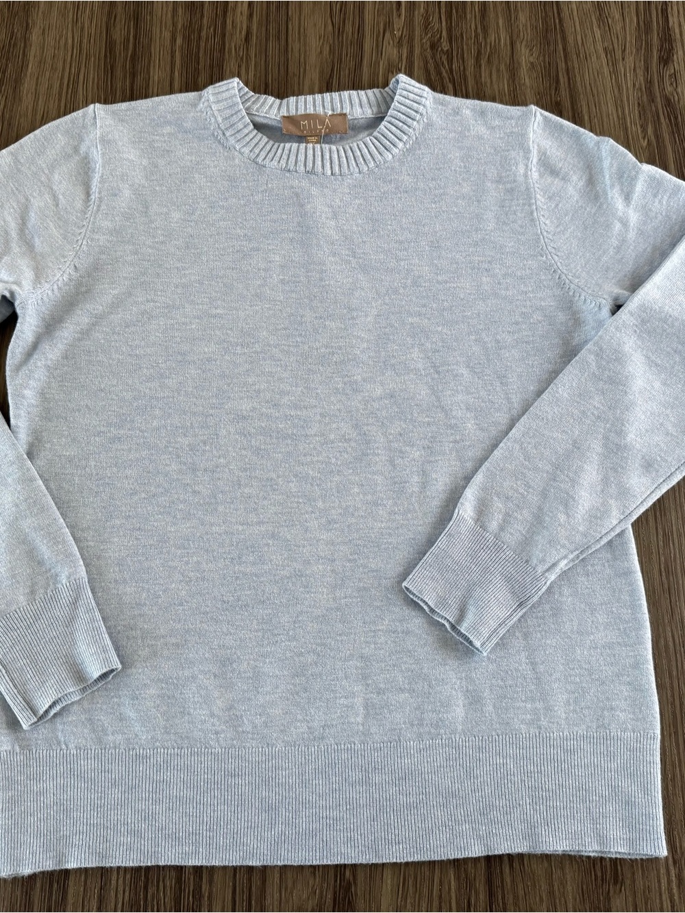 Women’s Light Blue Incredibly Soft Crewneck Sweater